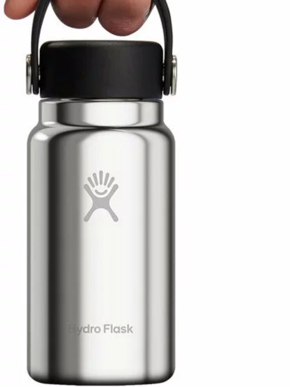 Hydro Flask Micro Mini Water Bottle-Color: Silver  NEW WITHOUT TAG